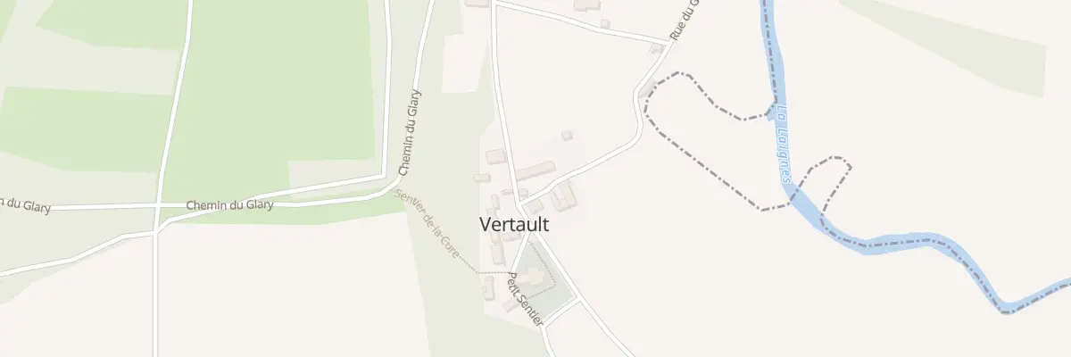 Plan du 3 Rue du Gue Gassot à Vertault