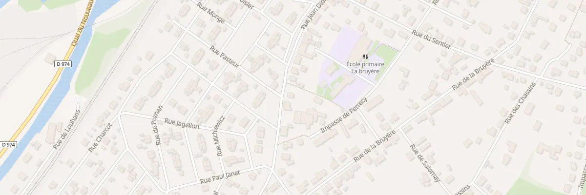 Plan du 39 Rue Jean Didier à Montceau-les-Mines