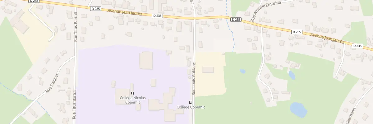 Plan du 6 Rue Louis Aublanc à Saint-Vallier
