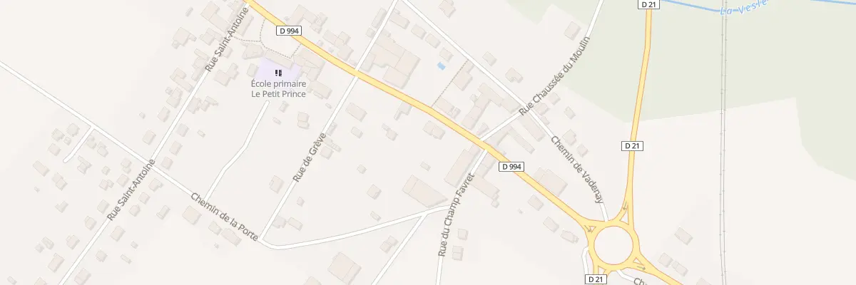 Plan du 5 Rue Haute à Bouy