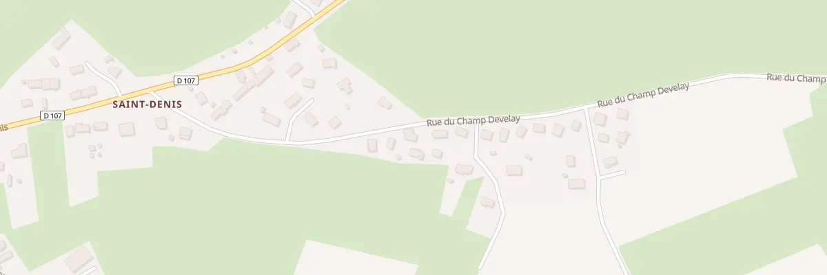 Plan du 10 Rue du Champ Develay à Curgy