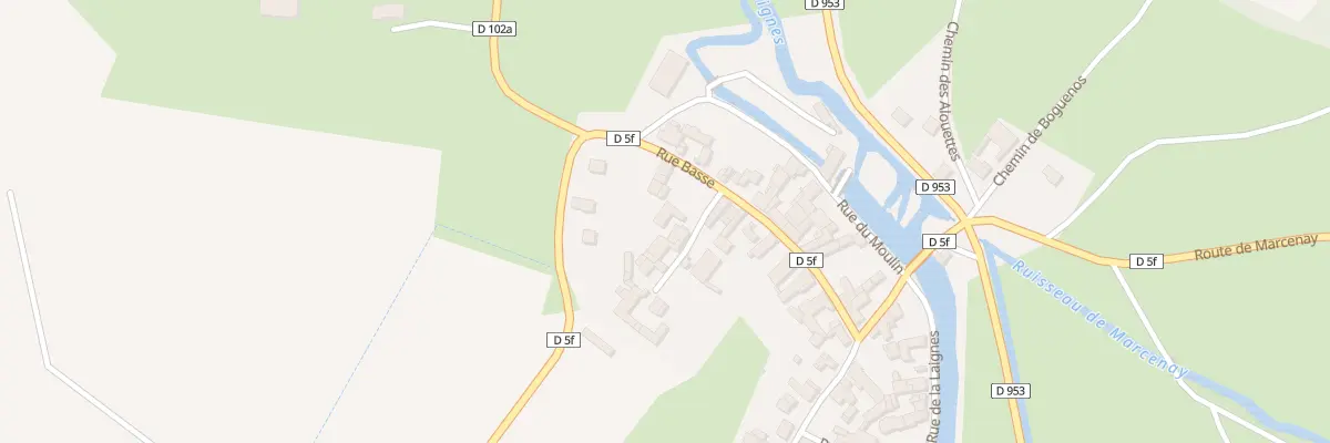Plan du 2 Rle Valentin Serbource à Griselles