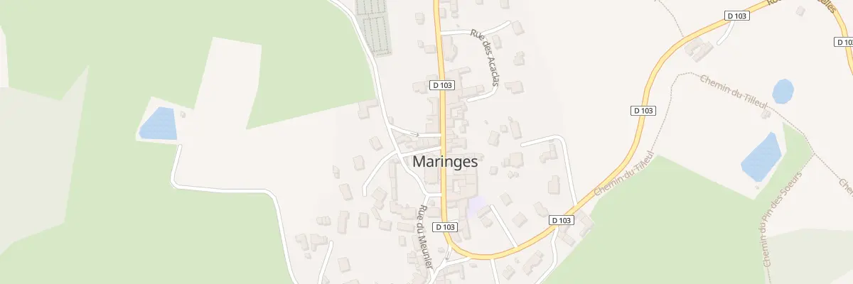 Plan du 18 Rue du Menuisier à Maringes
