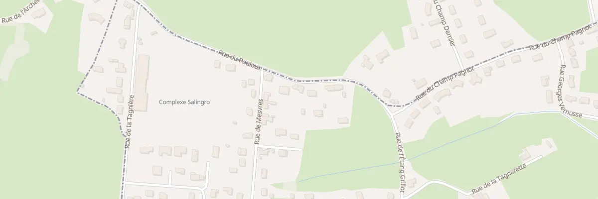 Plan du 15 Rue du Pouloux à Montceau-les-Mines