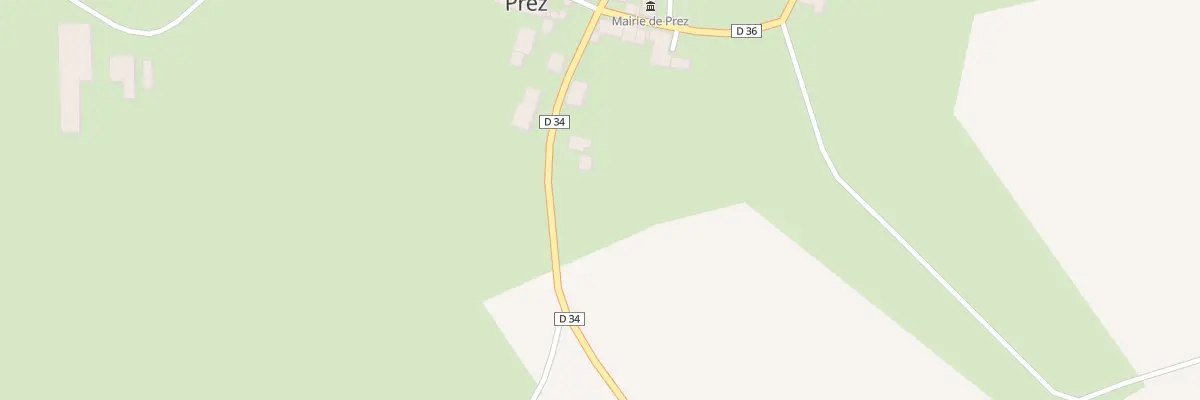 Plan du 3 Les Evaux à Prez