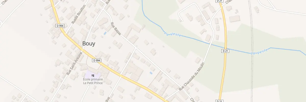 Plan du 7 Rue Basse à Bouy