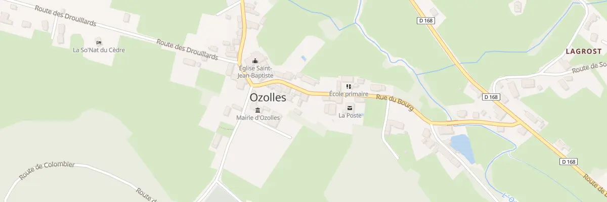 Plan du 5011 Ozolles à Ozolles