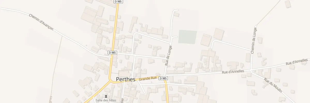 Plan du 9 Rue Coche la Rue à Perthes
