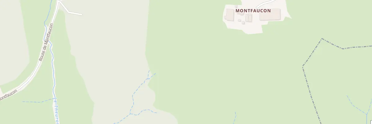 Plan du 5009 Montfaucon à Charmoy