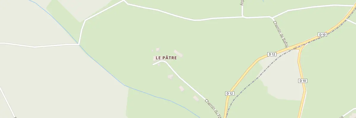 Plan du 218 Che du Pâtre à Saint-Just-Malmont