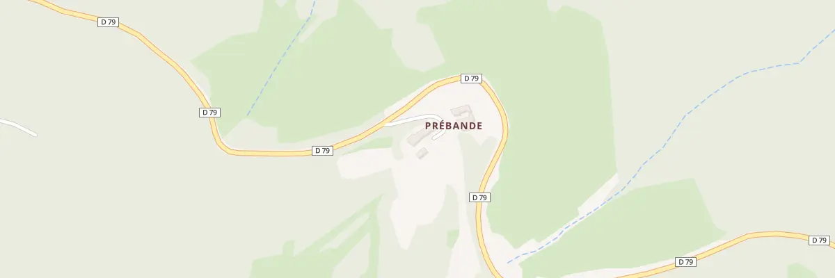 Plan du 5091A Prebande à Joux