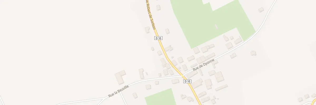 Plan du 5049 La Beuville à Sorbon