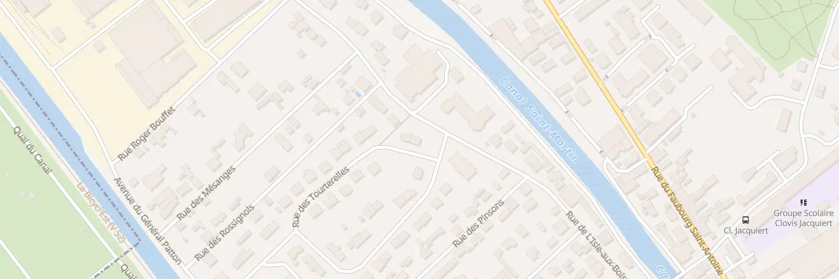 Plan du 21 Rue des Tourterelles à Châlons-en-Champagne