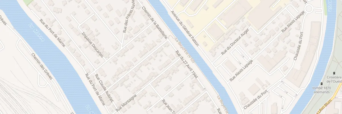 Plan du 43 Rue Montaigne à Châlons-en-Champagne