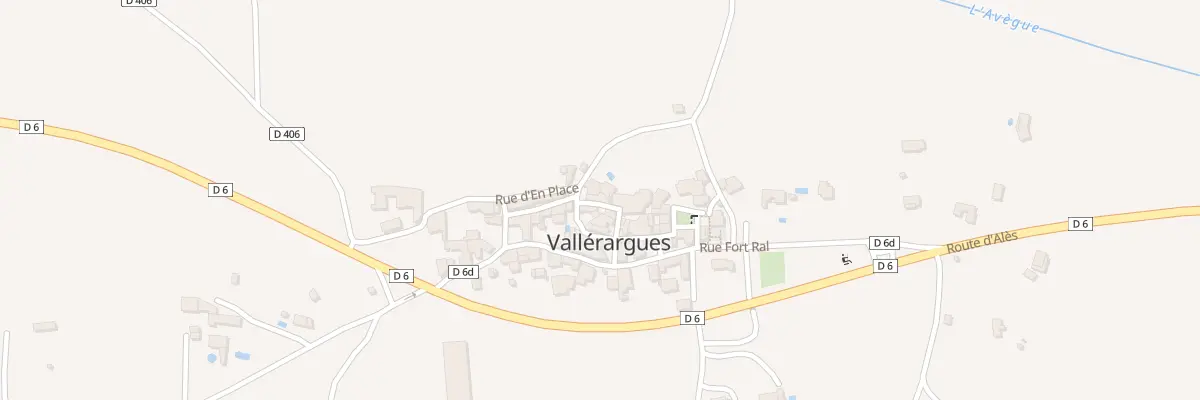 Plan du 5037 Rue Fort Lamotte à Vallérargues