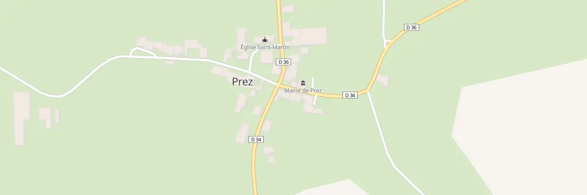 Plan du 4 Rue de la Cerleau à Prez
