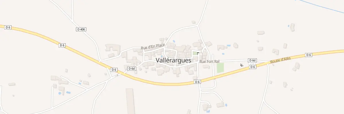 Plan du 5084 Rue de l’Arc du Four à Vallérargues
