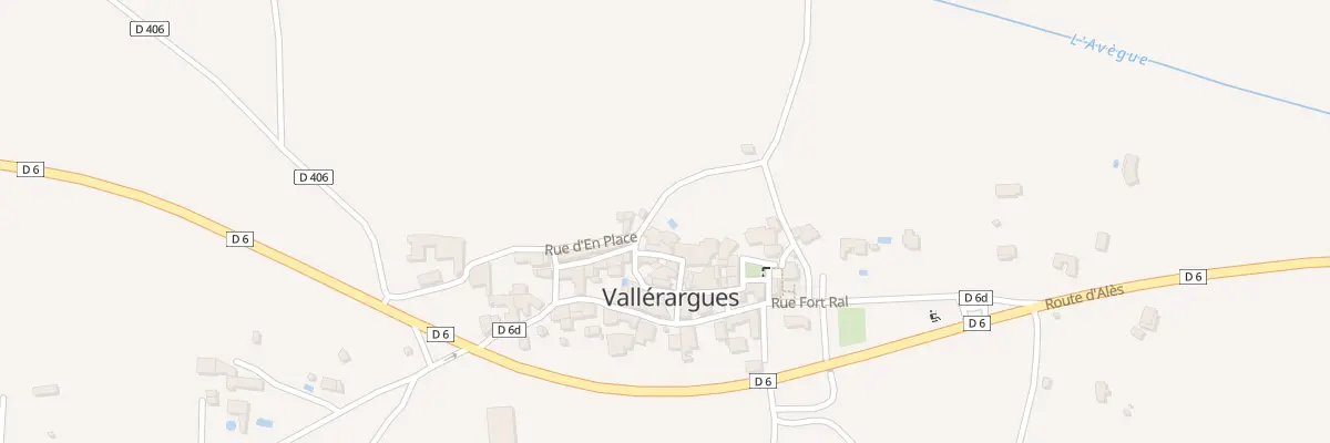 Plan du 5063 Le Village à Vallérargues