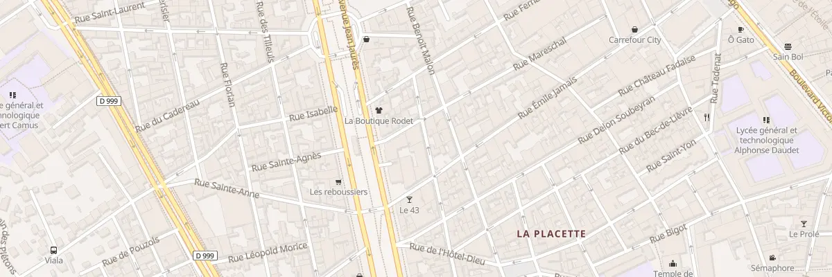 Plan du 23 Rue Mareschal à Nîmes
