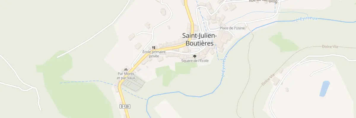Plan du 5223 Le Village St Julien à Saint-Julien-d’Intres