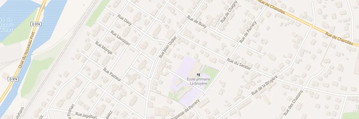 Plan du 27 Rue Jean Didier à Montceau-les-Mines