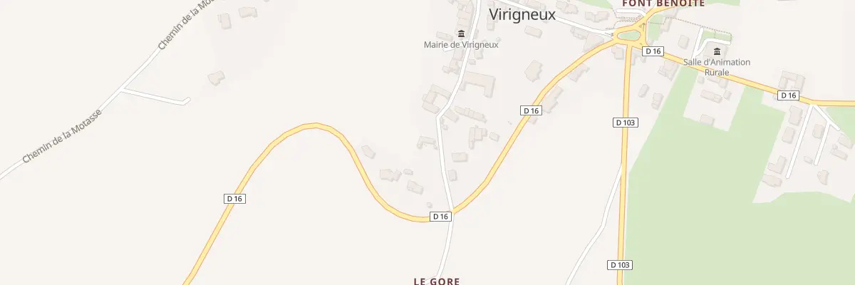 Plan du 184W Mte du Tour à Virigneux