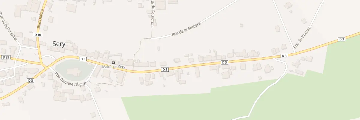Plan du 31 Rue du Bourg Pillery à Sery