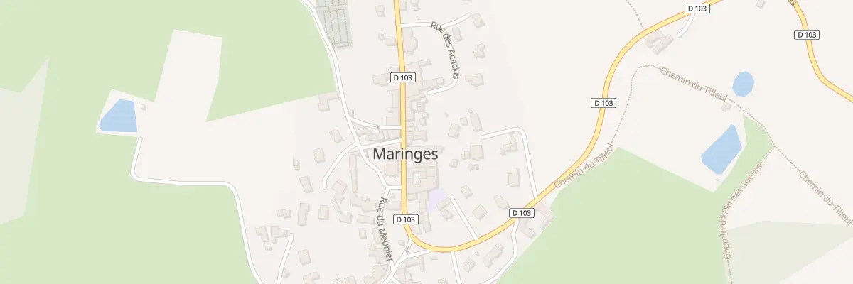 Plan du 5078 Le Bourg à Maringes