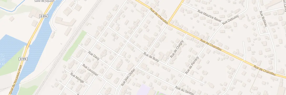 Plan du 14 Rue Jean Didier à Montceau-les-Mines