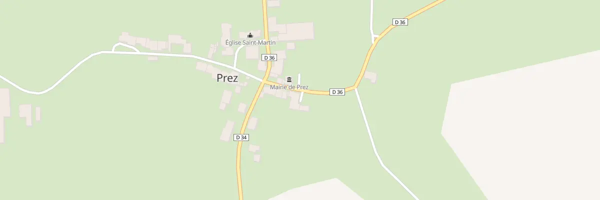 Plan du 8 Rue de la Cerleau à Prez