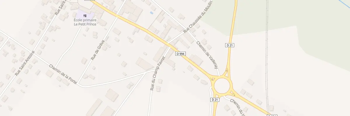 Plan du 3 Rue Haute à Bouy