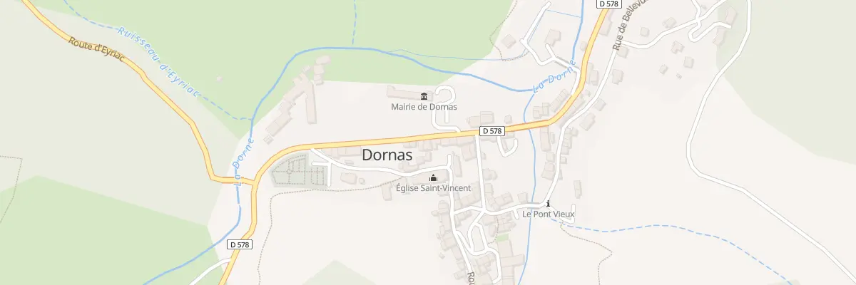 Plan du 5793 Le Village à Dornas