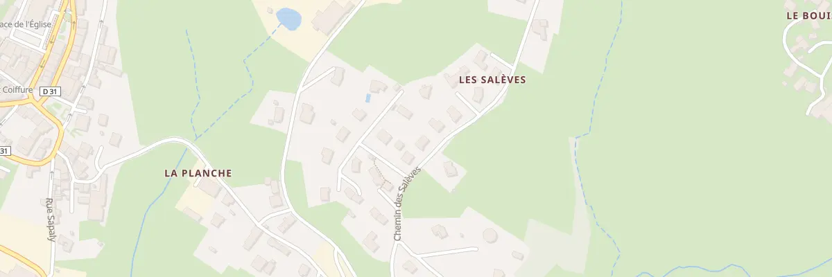 Plan du 390 Che des Saleves à Belmont-de-la-Loire