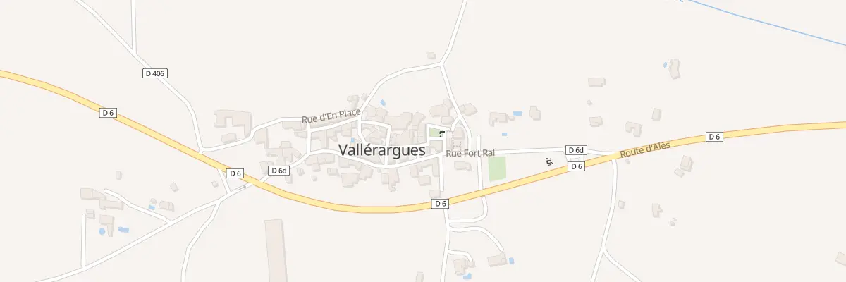 Plan du 5011 Le Village à Vallérargues