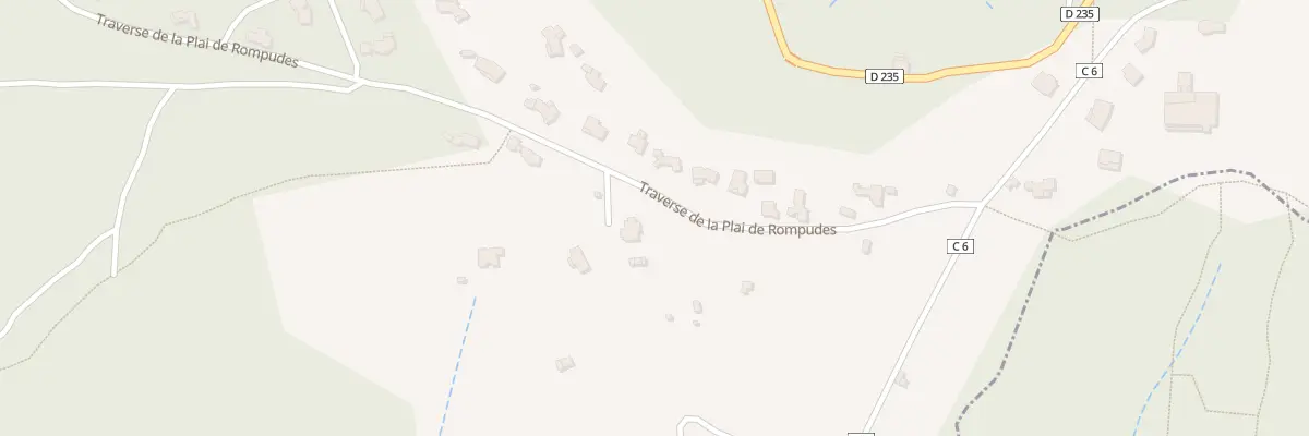 Plan du 5356 La Plaine de Rompude à Mercuer