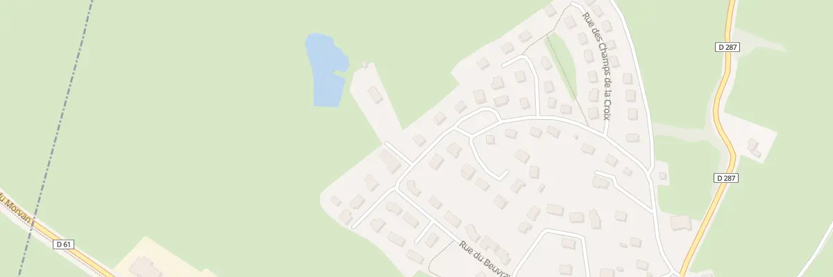 Plan du 34 Rue des Champs de la Croix à Marmagne
