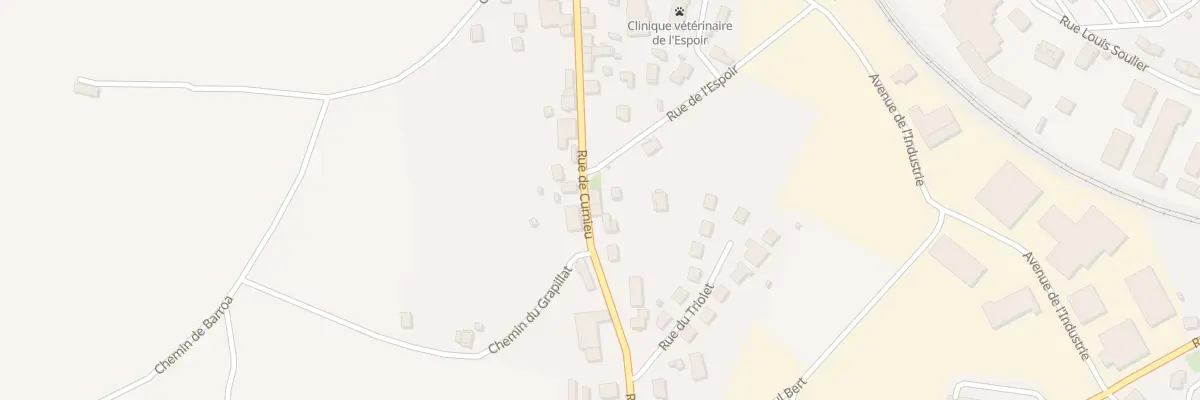Plan du 16 Rue de Curnieu à Villars
