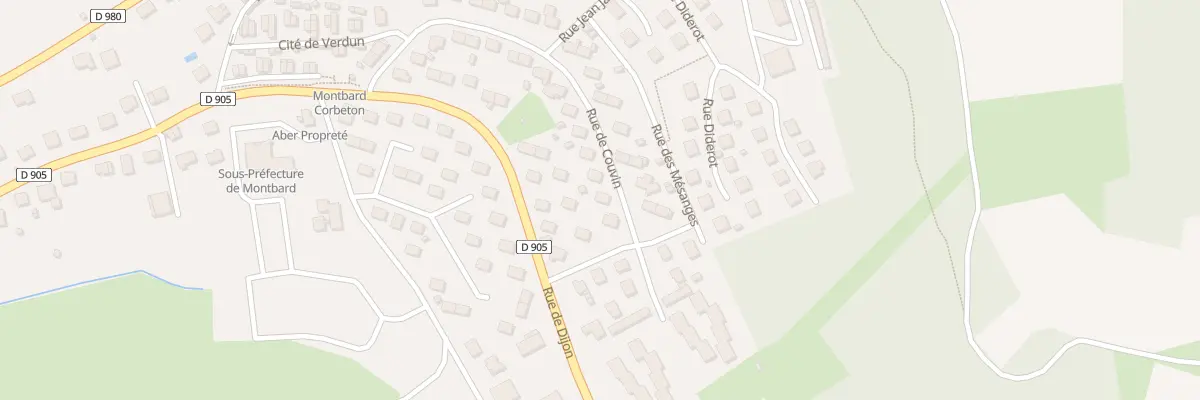 Plan du 30 Rue de Couvin à Montbard