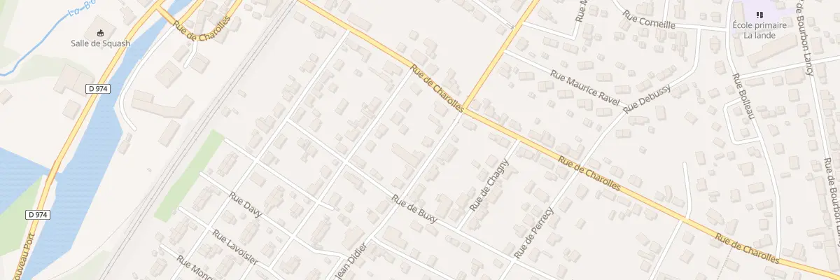 Plan du 61 Rue Jean Didier à Montceau-les-Mines