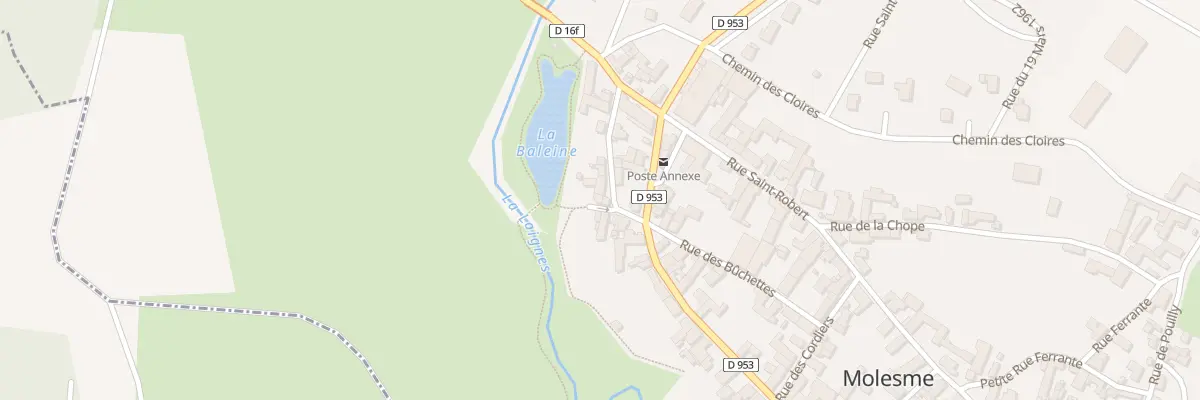 Plan du 9001B Rue de l’Iliote à Molesme