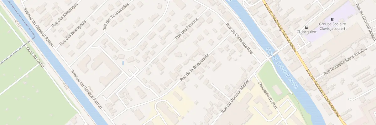 Plan du 16 Rue de la Briqueterie à Châlons-en-Champagne