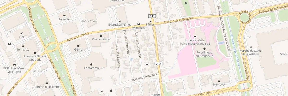 Plan du 7B Rue des Hortensias à Nîmes