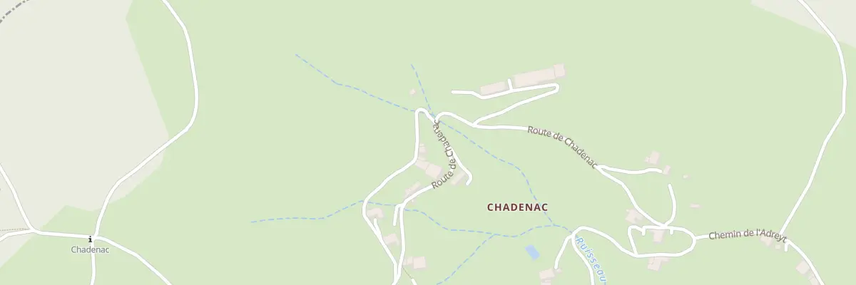 Plan du 3730 Rte de Chadenac à Arcens