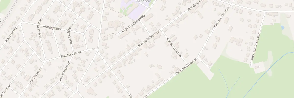 Plan du 41 Rue de la Bruyère à Montceau-les-Mines