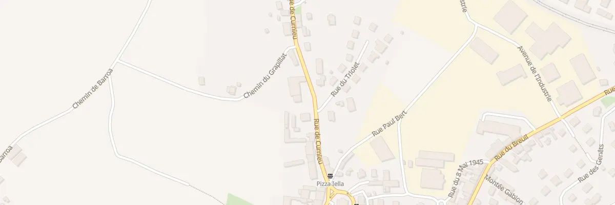 Plan du 9 Rue de Curnieu à Villars