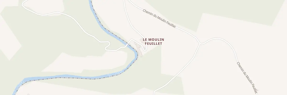 Plan du 880 Che du Moulin Feuillet à Saint-Médard-en-Forez