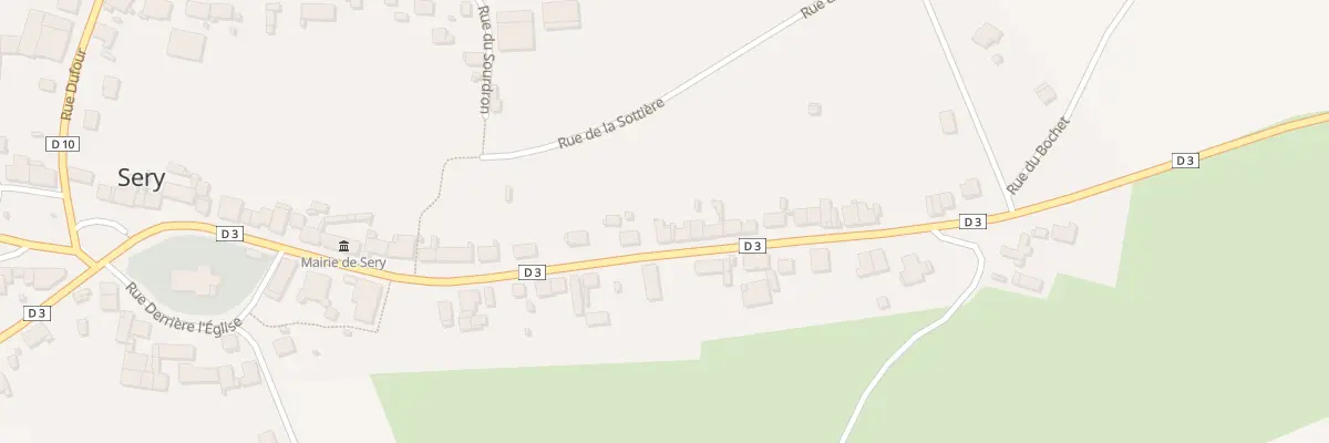 Plan du 35 Rue du Bourg Pillery à Sery