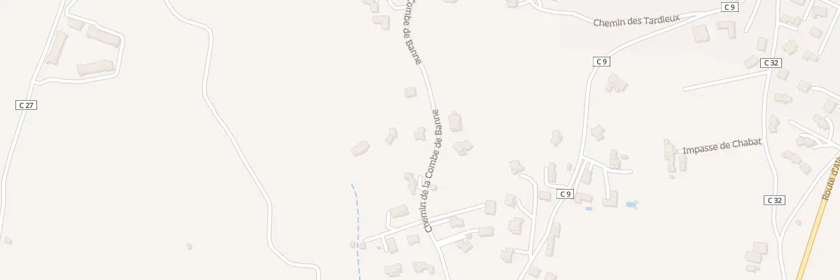 Plan du 205 Che Combe de Banne à Lachapelle-sous-Aubenas