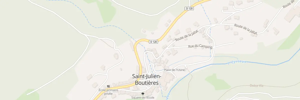 Plan du 5051 Le Village St Julien à Saint-Julien-d’Intres