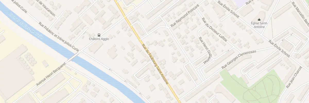 Plan du 118 Rue du Faubourg Saint-Antoine à Châlons-en-Champagne